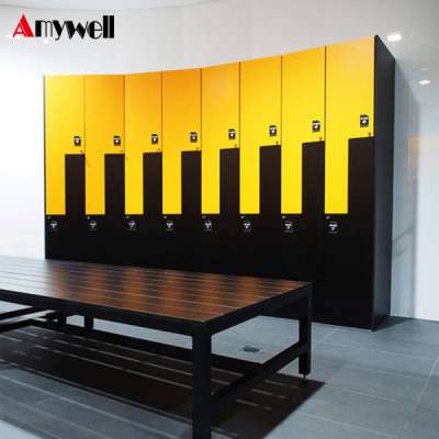 Amywell 10 years warranty waterproof Swimming Pool HPL Locker for changing room