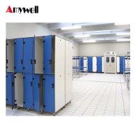 Amywell ISO 9001 matte surface solid colour HPL School furniture locker